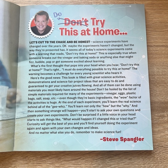 Science Experiment Book by Steve Spangler - Picture 5 of 5
